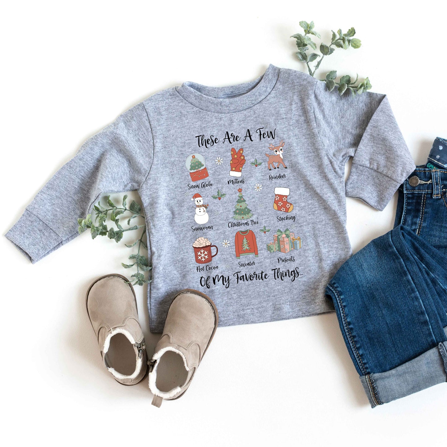 Christmas Favorites | Youth Graphic Long Sleeve Tee