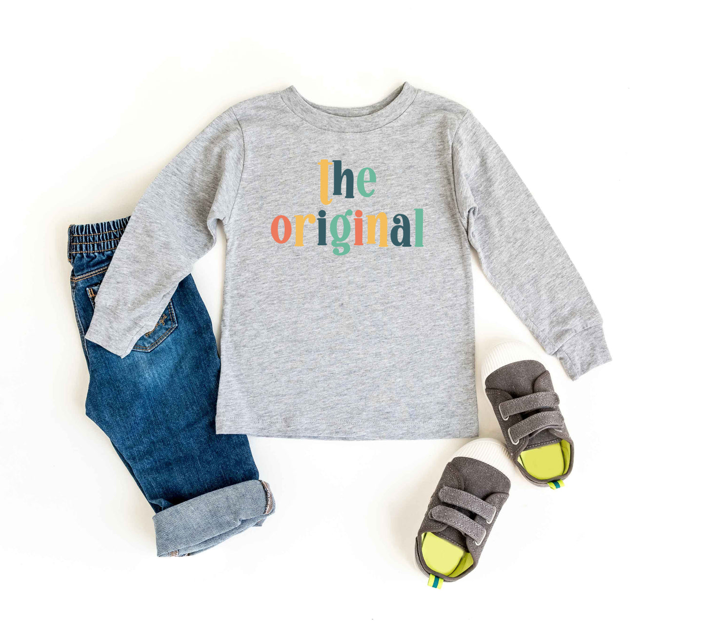 The Original Colorful | Youth Graphic Long Sleeve Tee