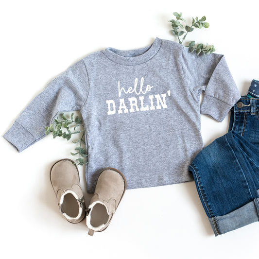 Hello Darlin' | Youth Long Sleeve Tee