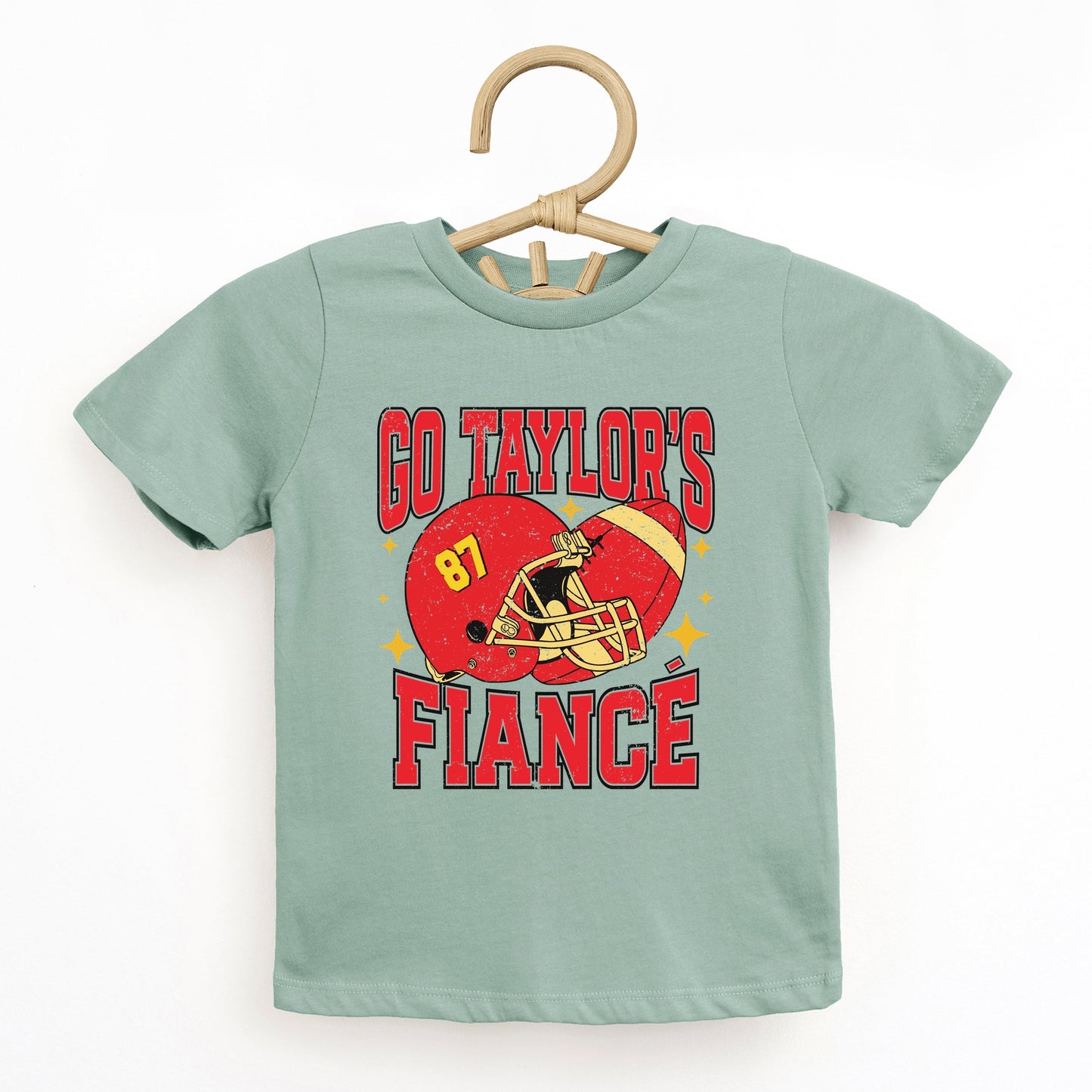 Go Taylor's Fiancé Sparkle - Kids Youth Short Sleeve Tee and Toddler Short Sleeve Tee