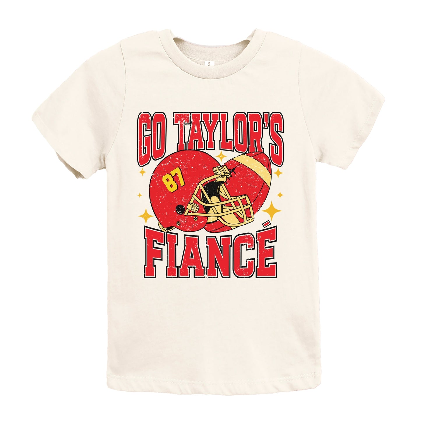 Go Taylor's Fiancé Sparkle - Kids Youth Short Sleeve Tee and Toddler Short Sleeve Tee