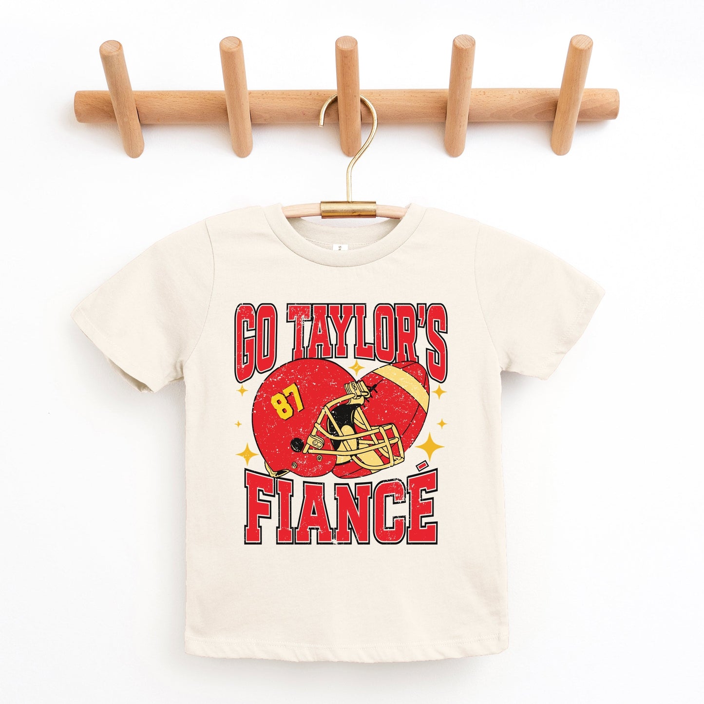 Go Taylor's Fiancé Sparkle - Kids Youth Short Sleeve Tee and Toddler Short Sleeve Tee