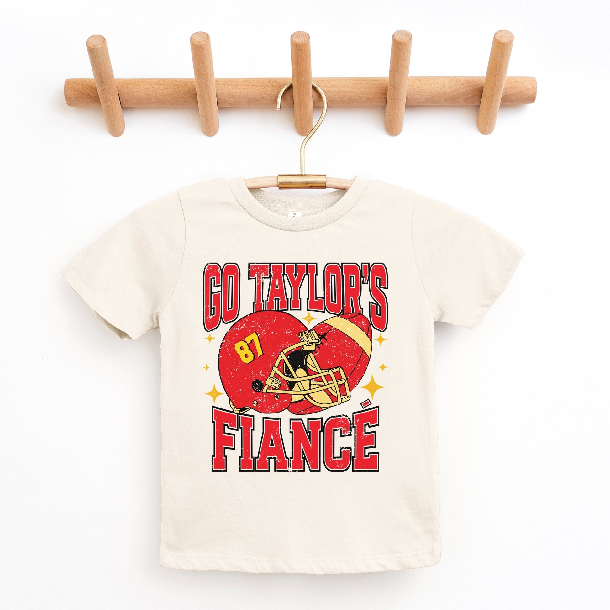 Go Taylor's Fiancé Sparkle - Kids Youth Short Sleeve Tee and Toddler Short Sleeve Tee