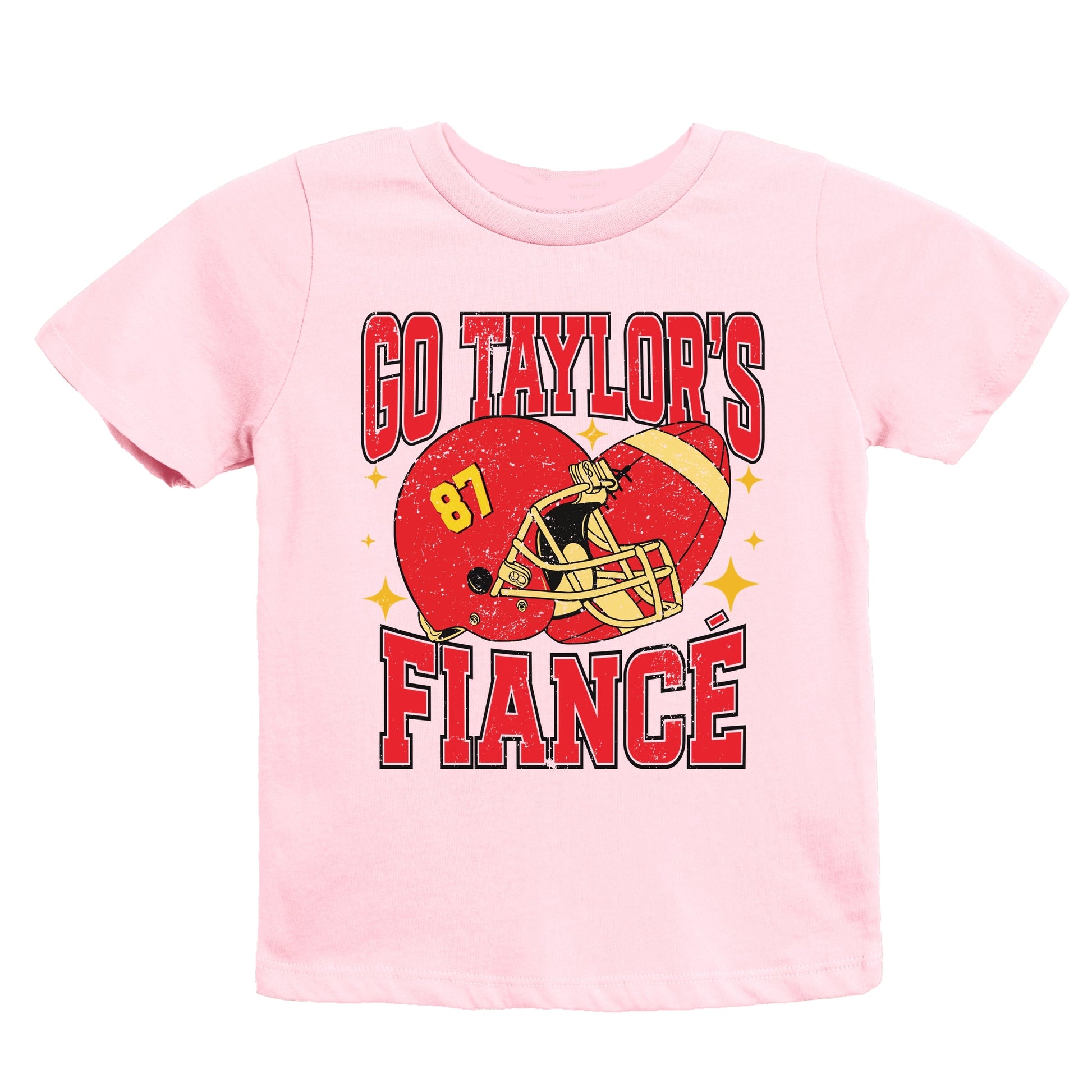 Go Taylor's Fiancé Sparkle - Kids Youth Short Sleeve Tee and Toddler Short Sleeve Tee