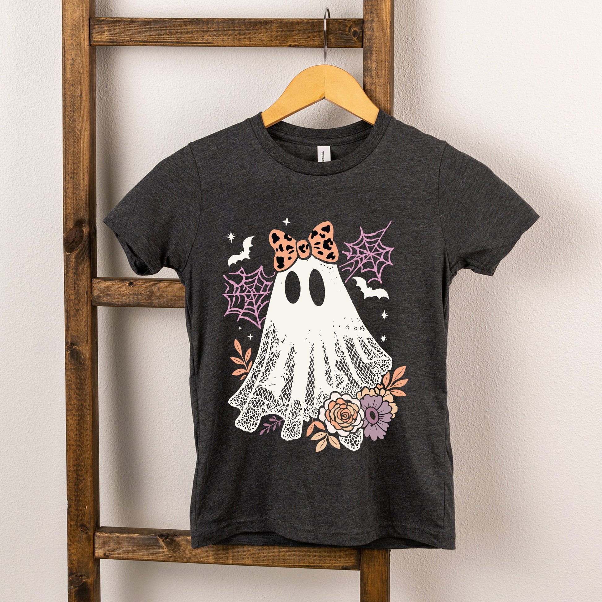 Coquette Ghost Roses - Youth Short Sleeve Graphic T-Shirt and Toddler Short Sleeve Graphic T-Shirt