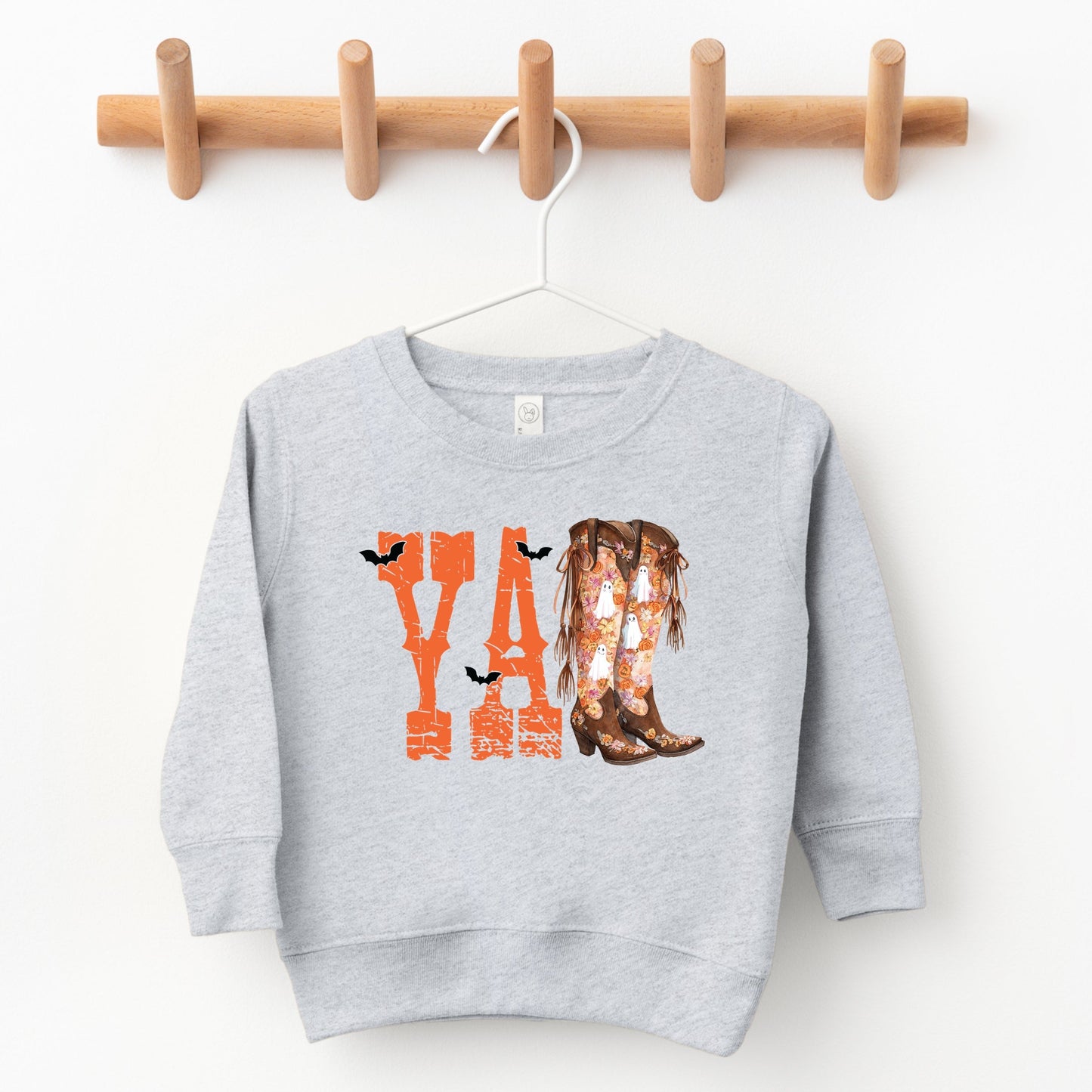 Y'all Bats - Toddler Graphic Sweatshirt and Youth Graphic Sweatshirt