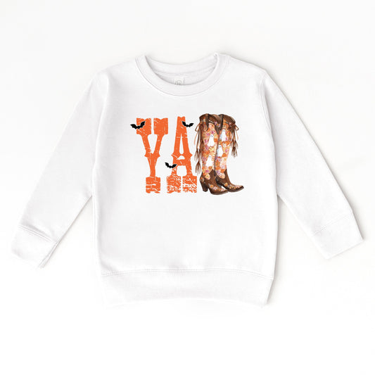 Y'all Bats - Toddler Graphic Sweatshirt and Youth Graphic Sweatshirt