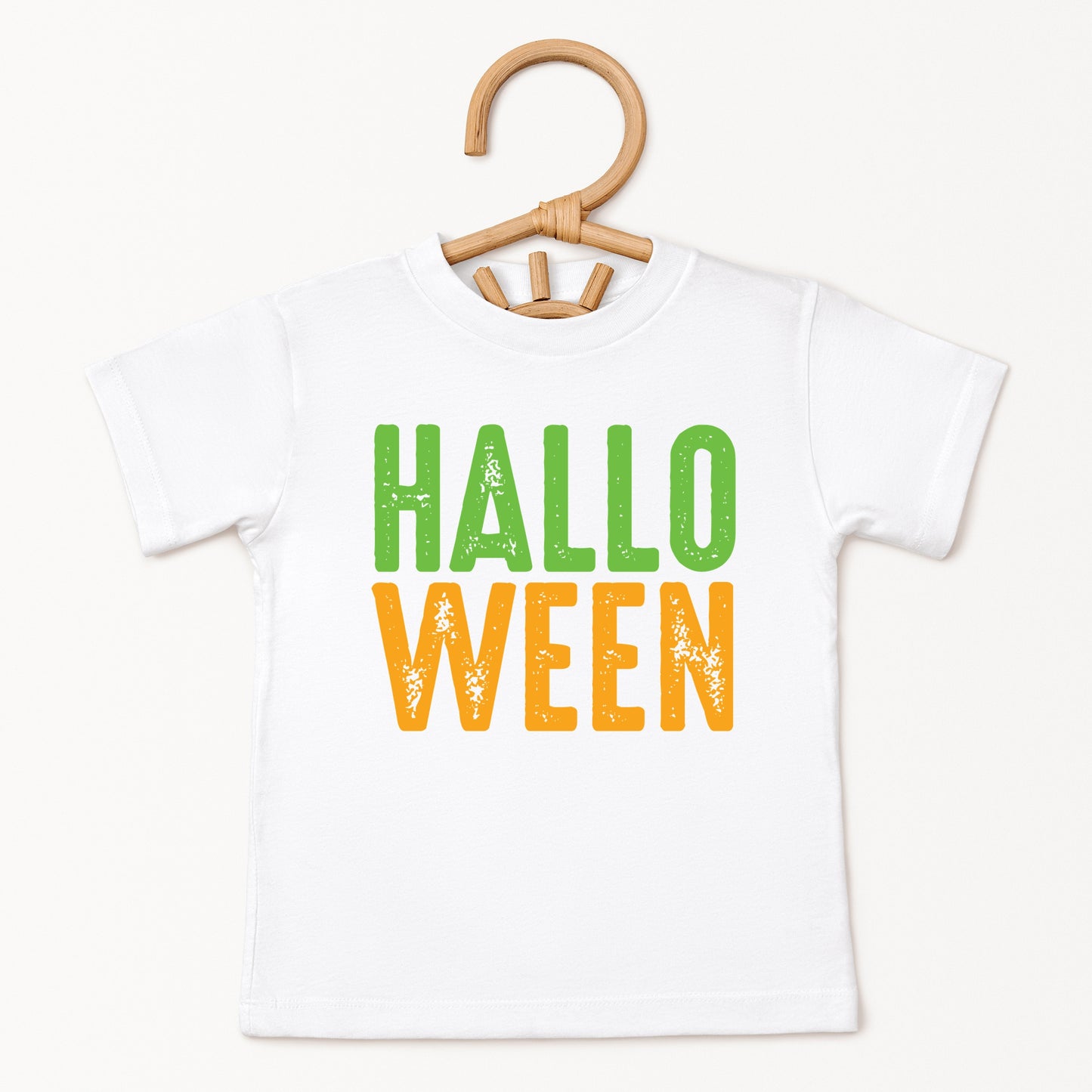 Halloween Bright Distressed - Youth Short Sleeve Graphic T-Shirt and Toddler Short Sleeve Graphic T-Shirt