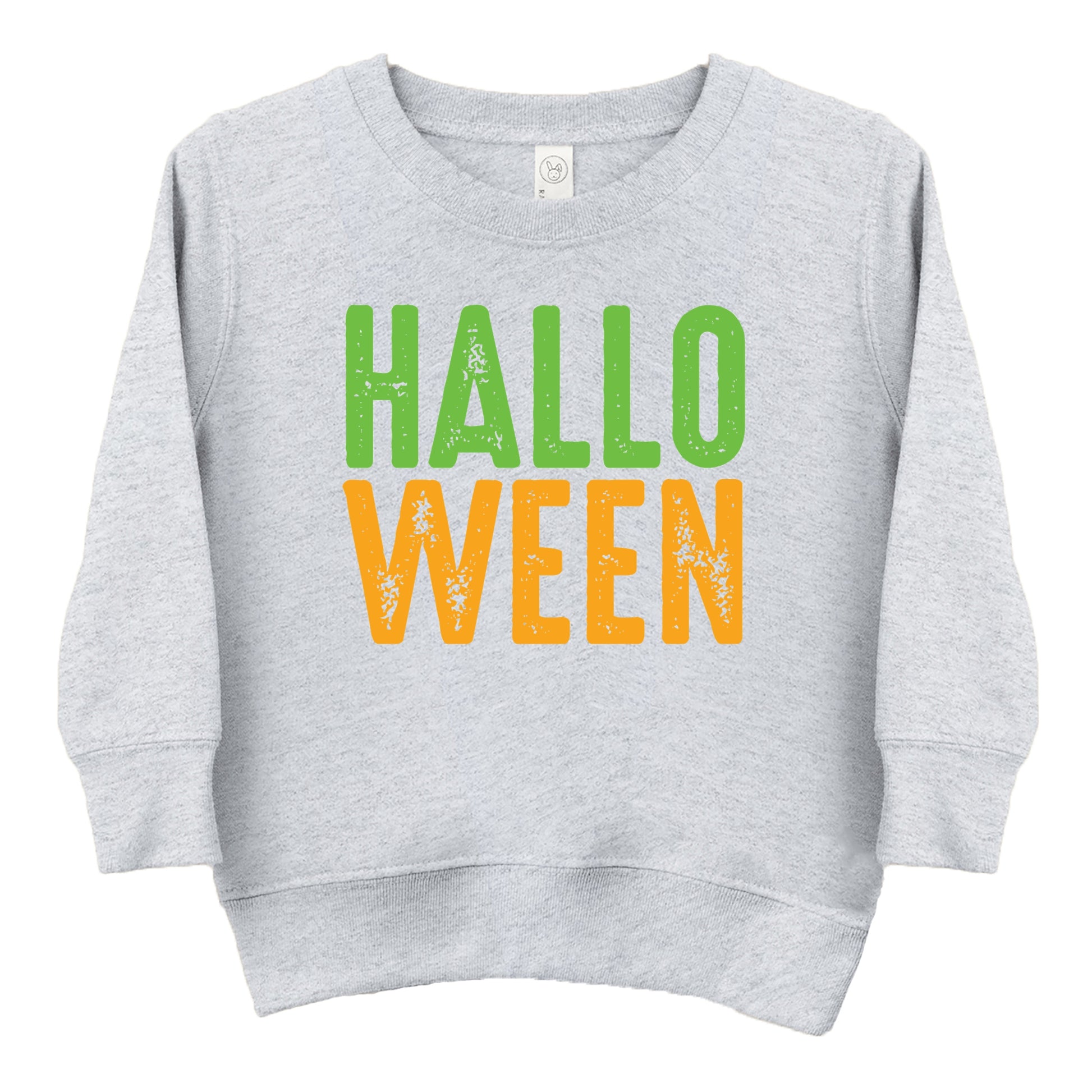 Halloween Bright Distressed - Toddler Graphic Sweatshirt and Youth Graphic Sweatshirt