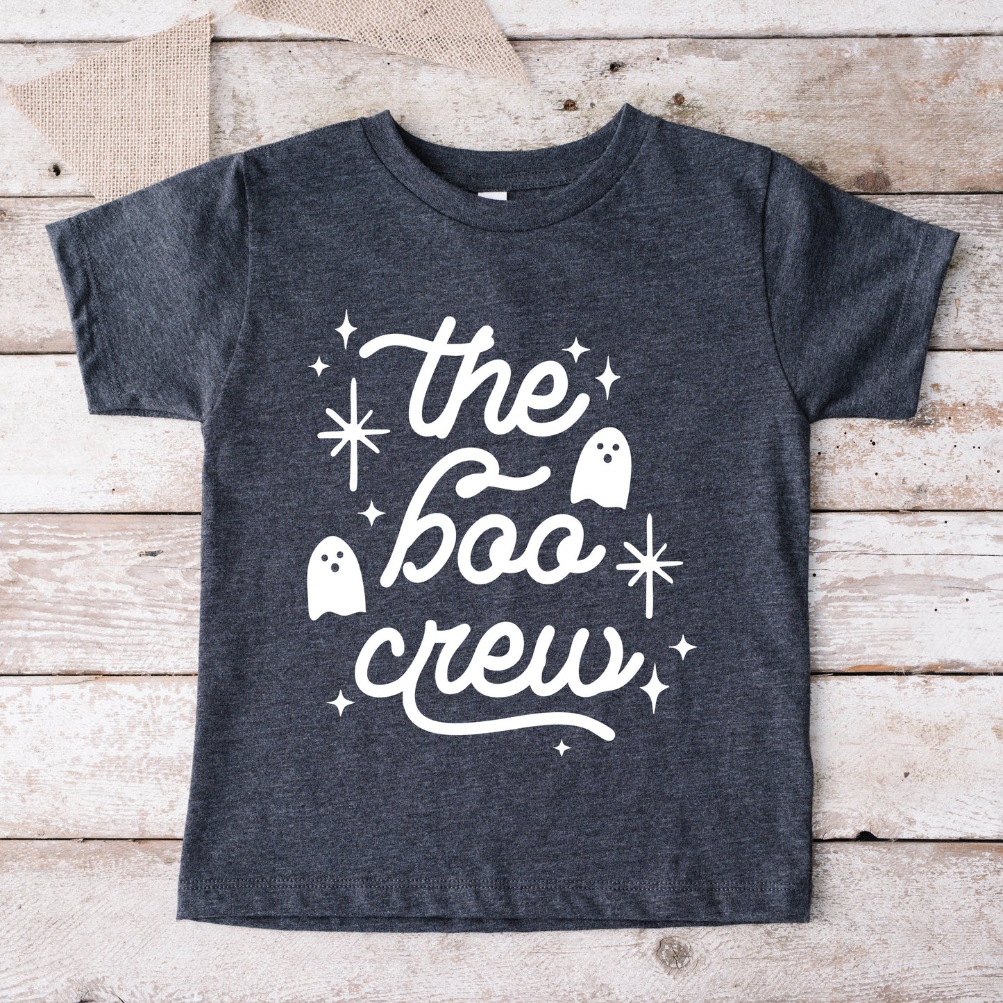 The Boo Crew Ghosts - Youth Short Sleeve Graphic T-Shirt and Toddler Short Sleeve Graphic T-Shirt