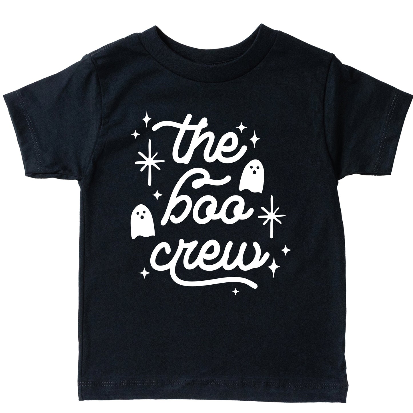 The Boo Crew Ghosts - Youth Short Sleeve Graphic T-Shirt and Toddler Short Sleeve Graphic T-Shirt