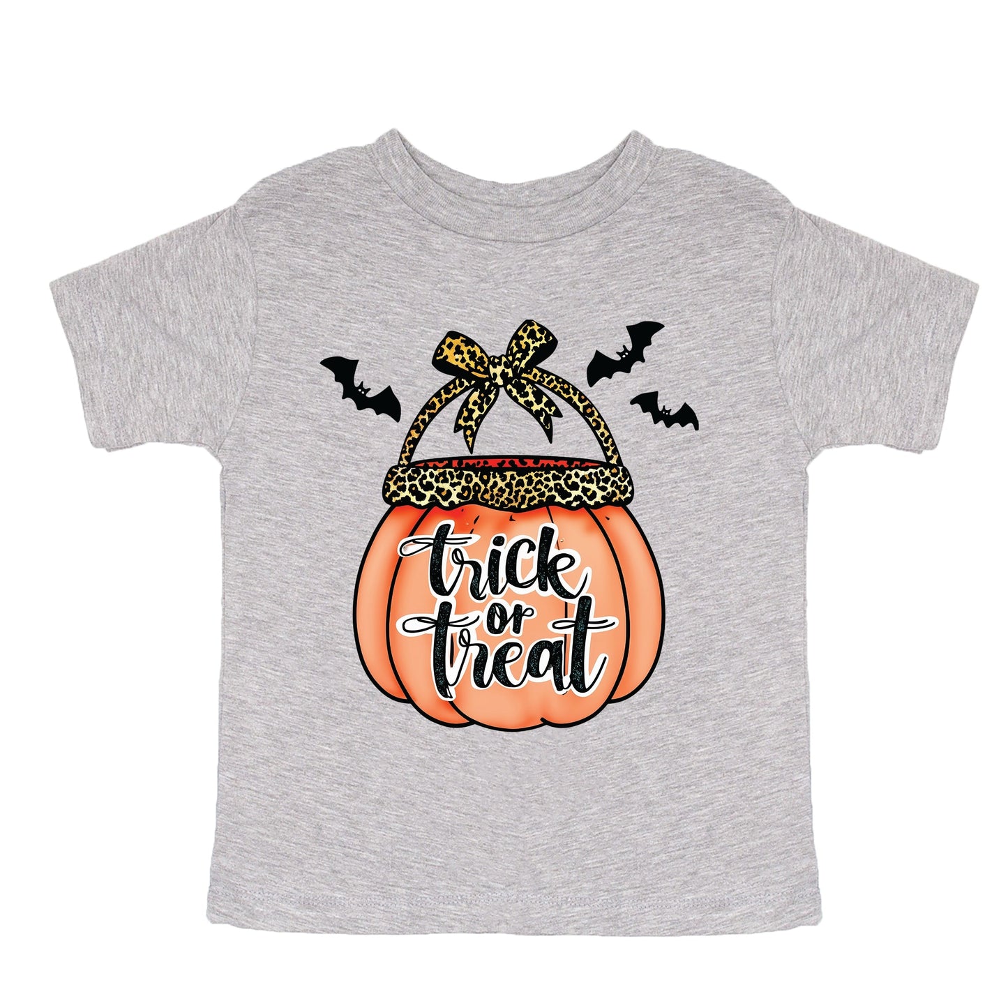 Trick of Treat Pumpkin - Youth Short Sleeve Graphic T-Shirt and Toddler Short Sleeve Graphic T-Shirt