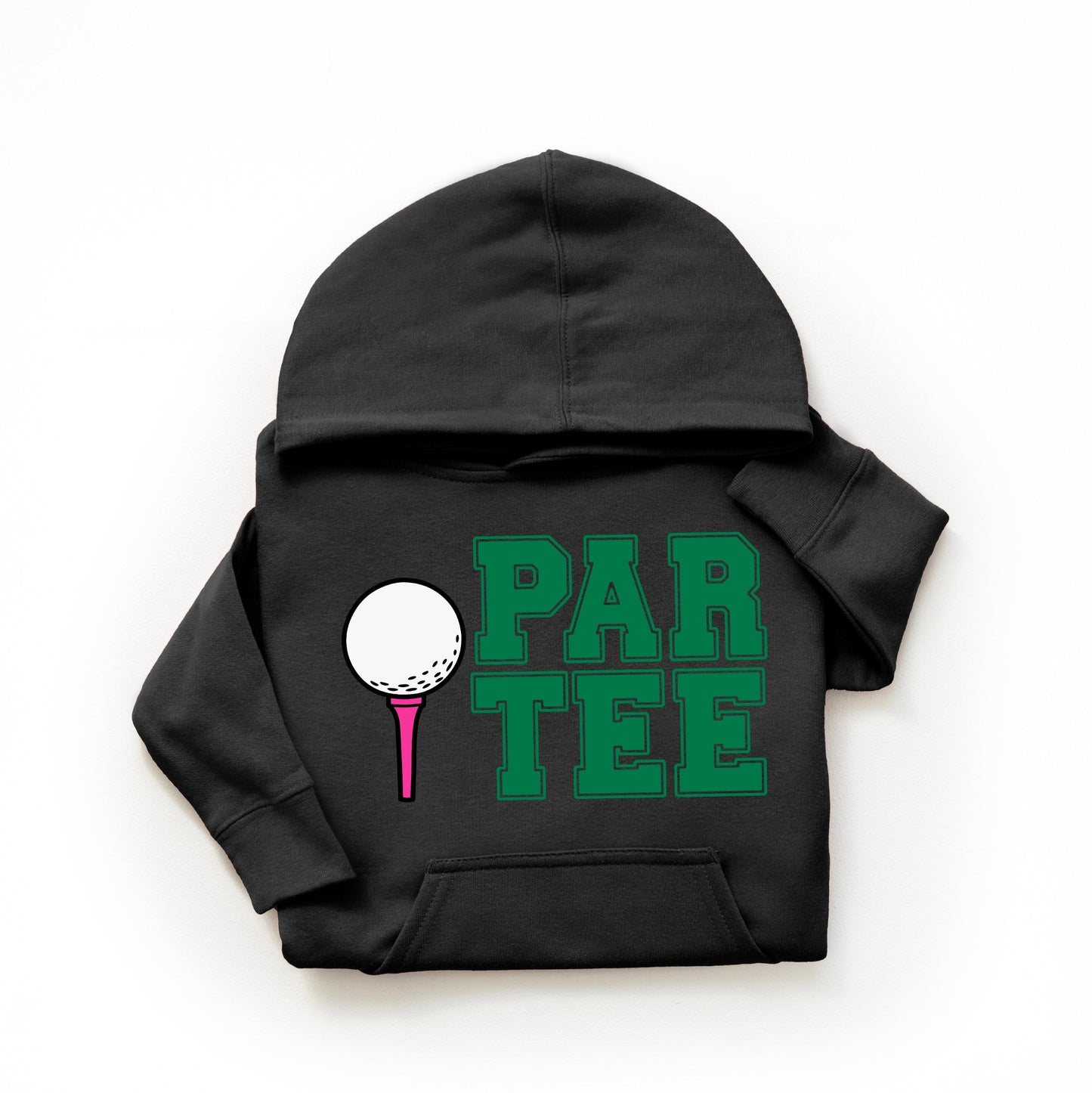 Golf Par Tee Varsity | Youth Graphic Hoodie