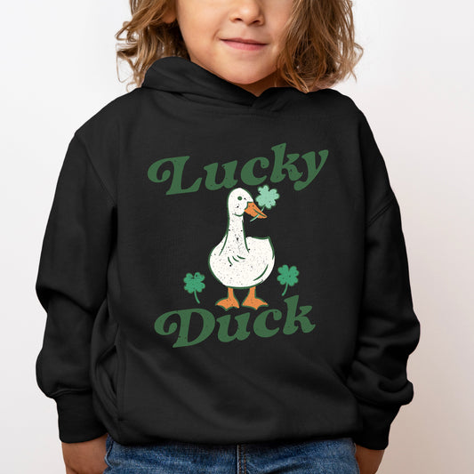 Lucky Duck | Toddler Graphic Hoodie
