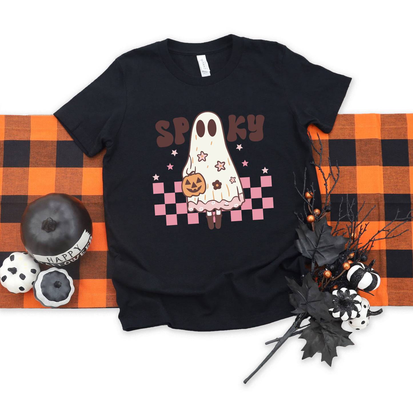 Spooky Girl Ghost | Toddler Graphic Short Sleeve Tee