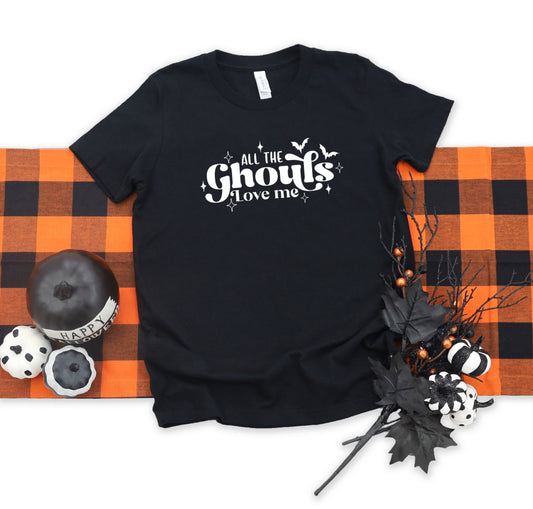 All The Ghouls Love Me Diamonds | Toddler Graphic Short Sleeve Tee