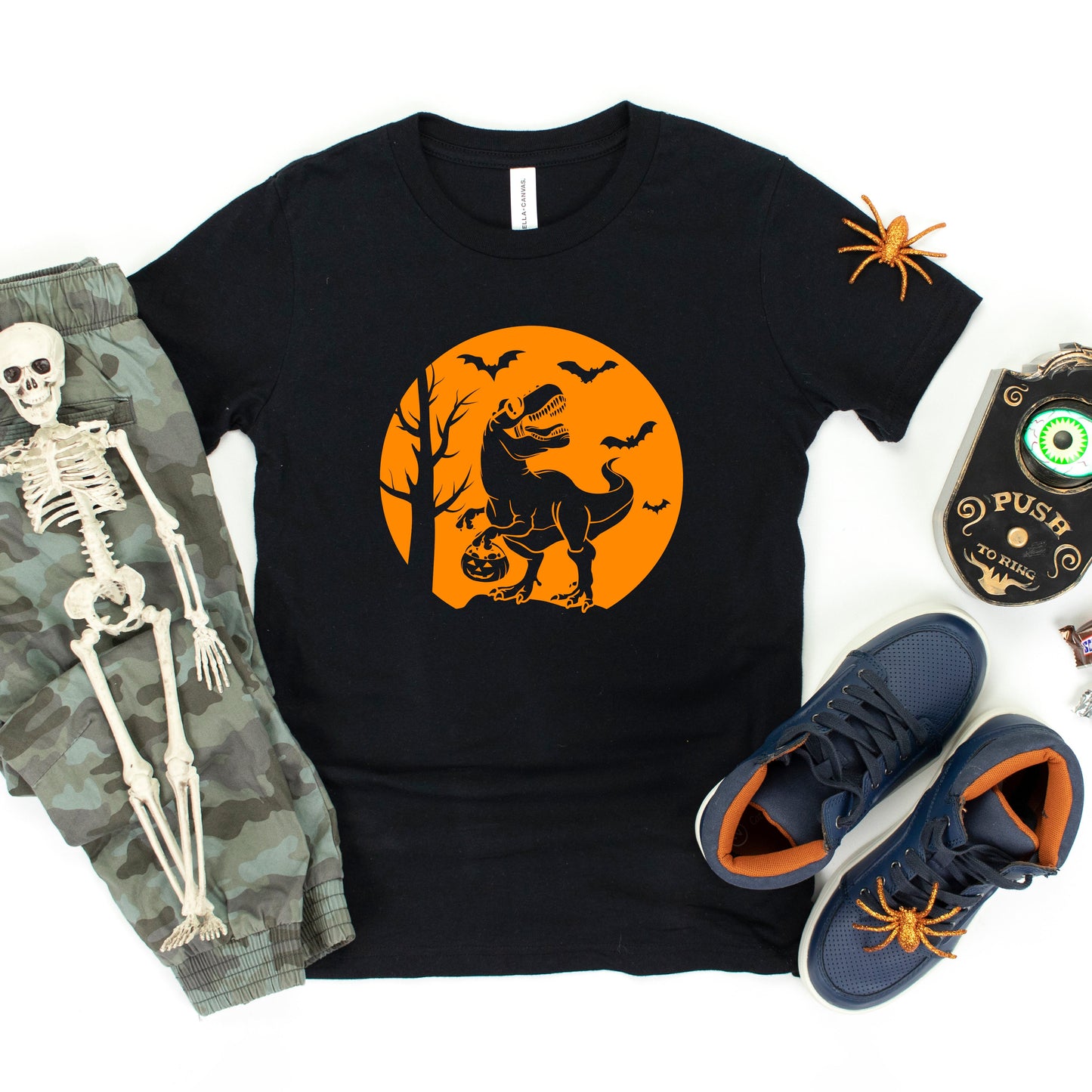 Dinosaur Moon | Toddler Graphic Short Sleeve Tee