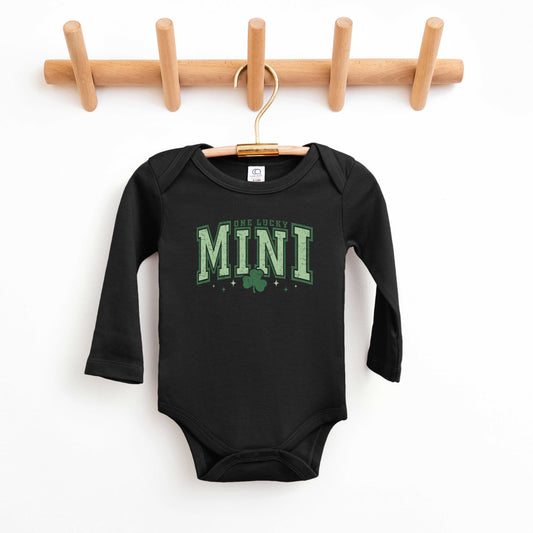 One Lucky Mini Clover | Baby Long Sleeve Onesie