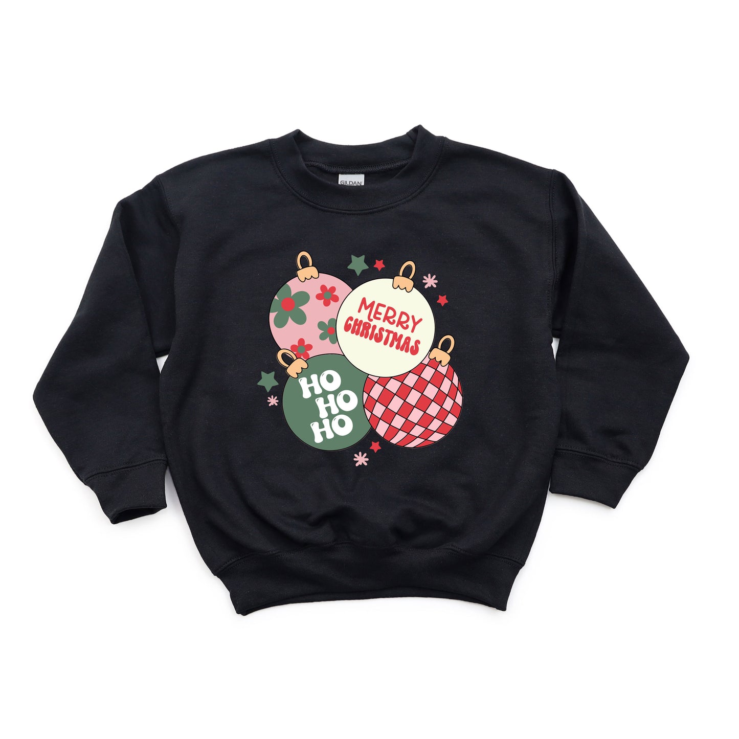 Christmas Ornaments | Youth Graphic Sweatshirt