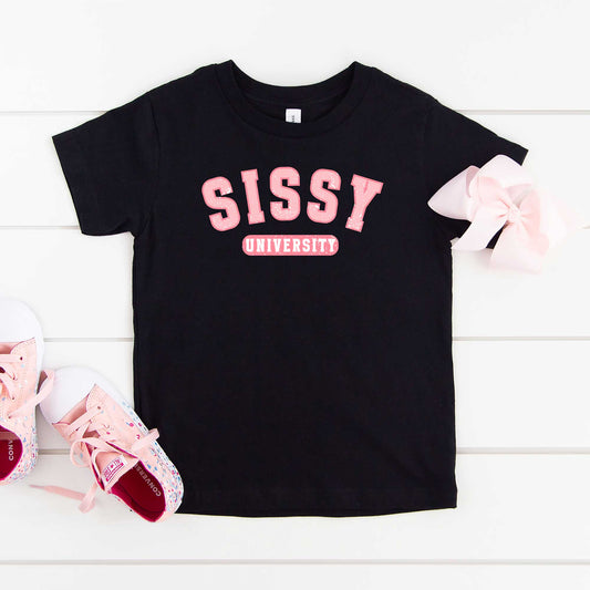 Sissy University | Youth Graphic Short Sleeve Tee