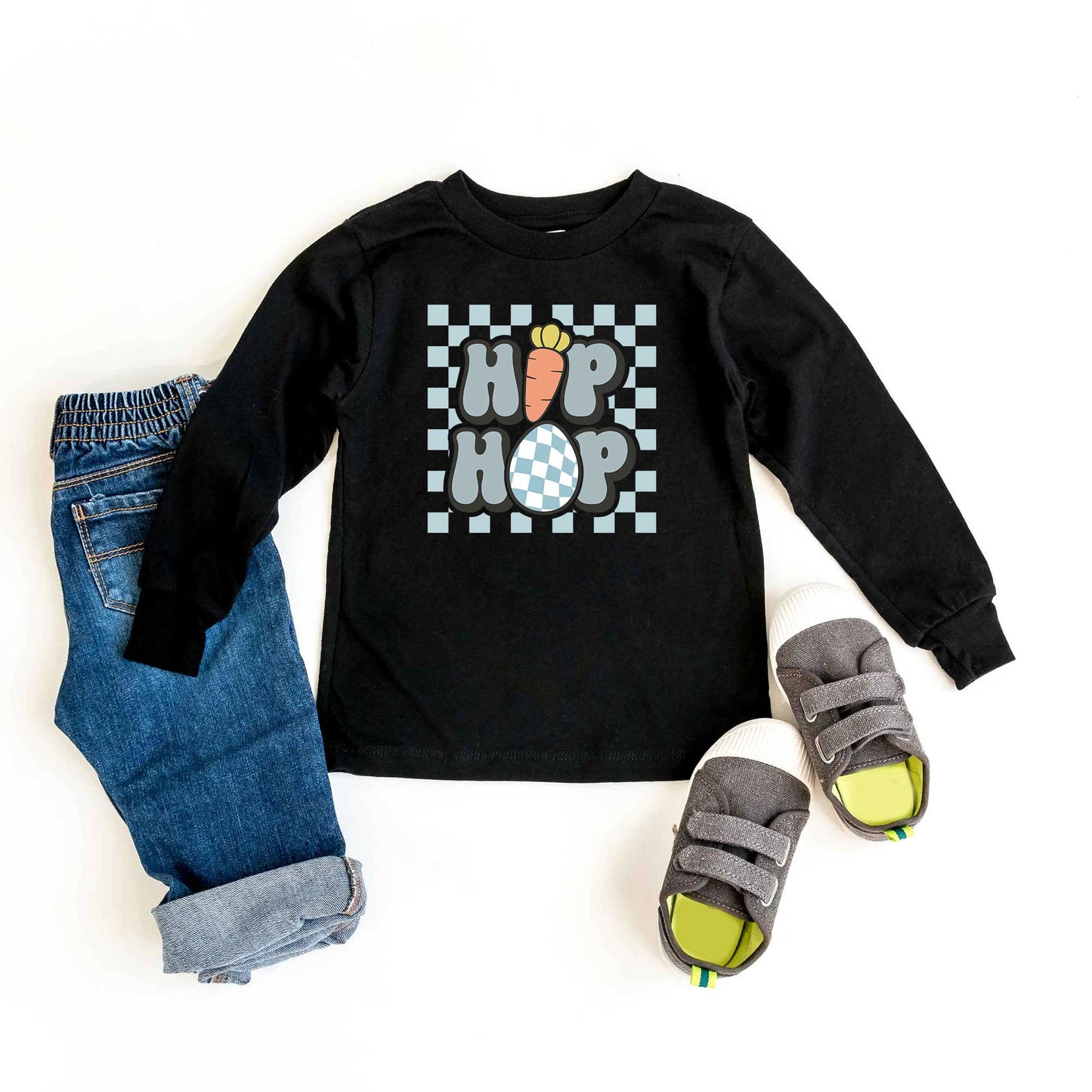 Hip Hop Carrot | Toddler Long Sleeve Tee