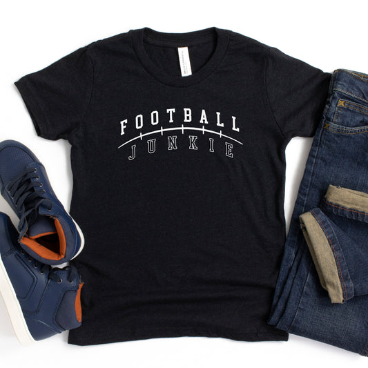 Football Junkie | Youth Short Sleeve Crew Neck