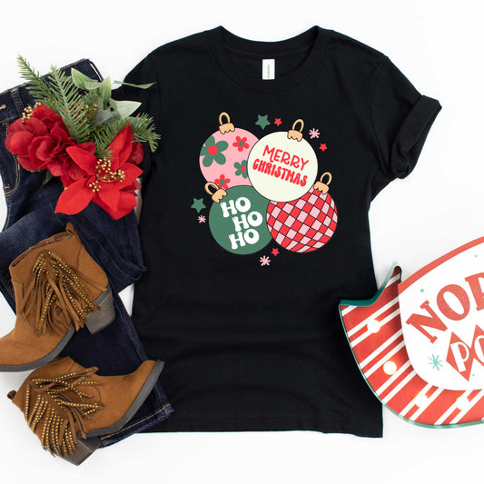 Christmas Ornaments | Youth Graphic Short Sleeve Tee