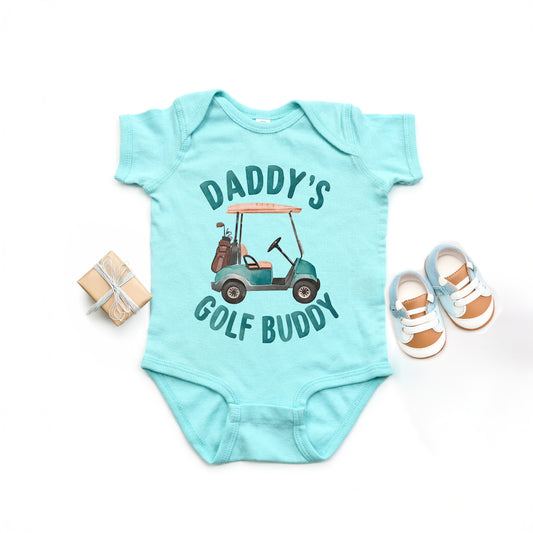 Daddy's Golf Buddy | Baby Graphic Short Sleeve Onesie