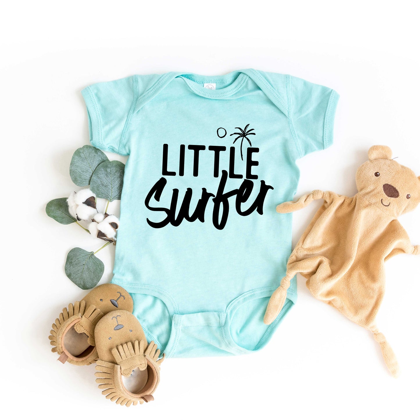 Little Surfer | Baby Graphic Short Sleeve Onesie