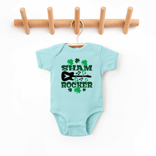 Shamrock Rocker | Baby Graphic Short Sleeve Onesie