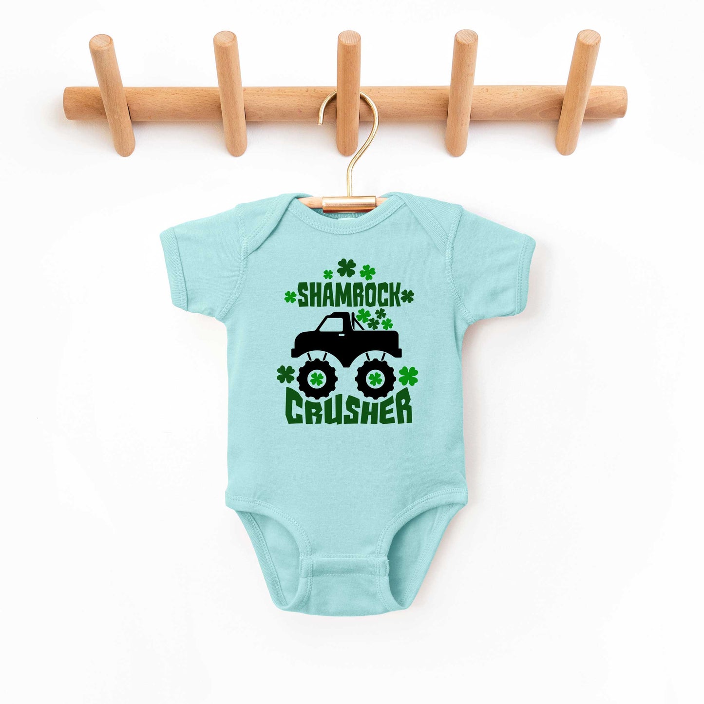 Shamrock Crusher | Baby Graphic Short Sleeve Onesie