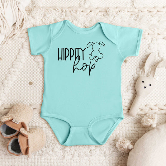 Hippity Hop | Baby Graphic Short Sleeve Onesie