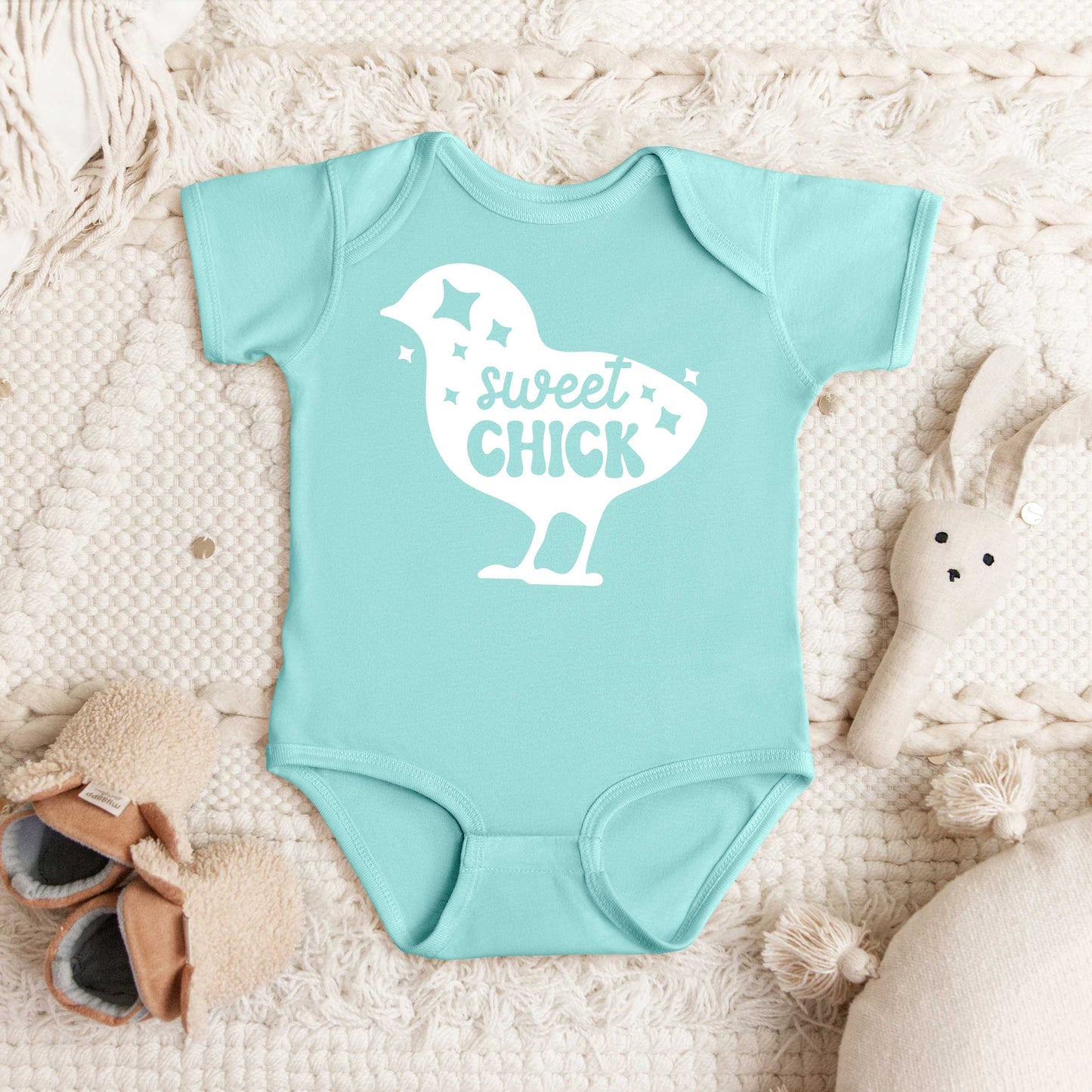 Sweet Chick Chick | Baby Graphic Short Sleeve Onesie