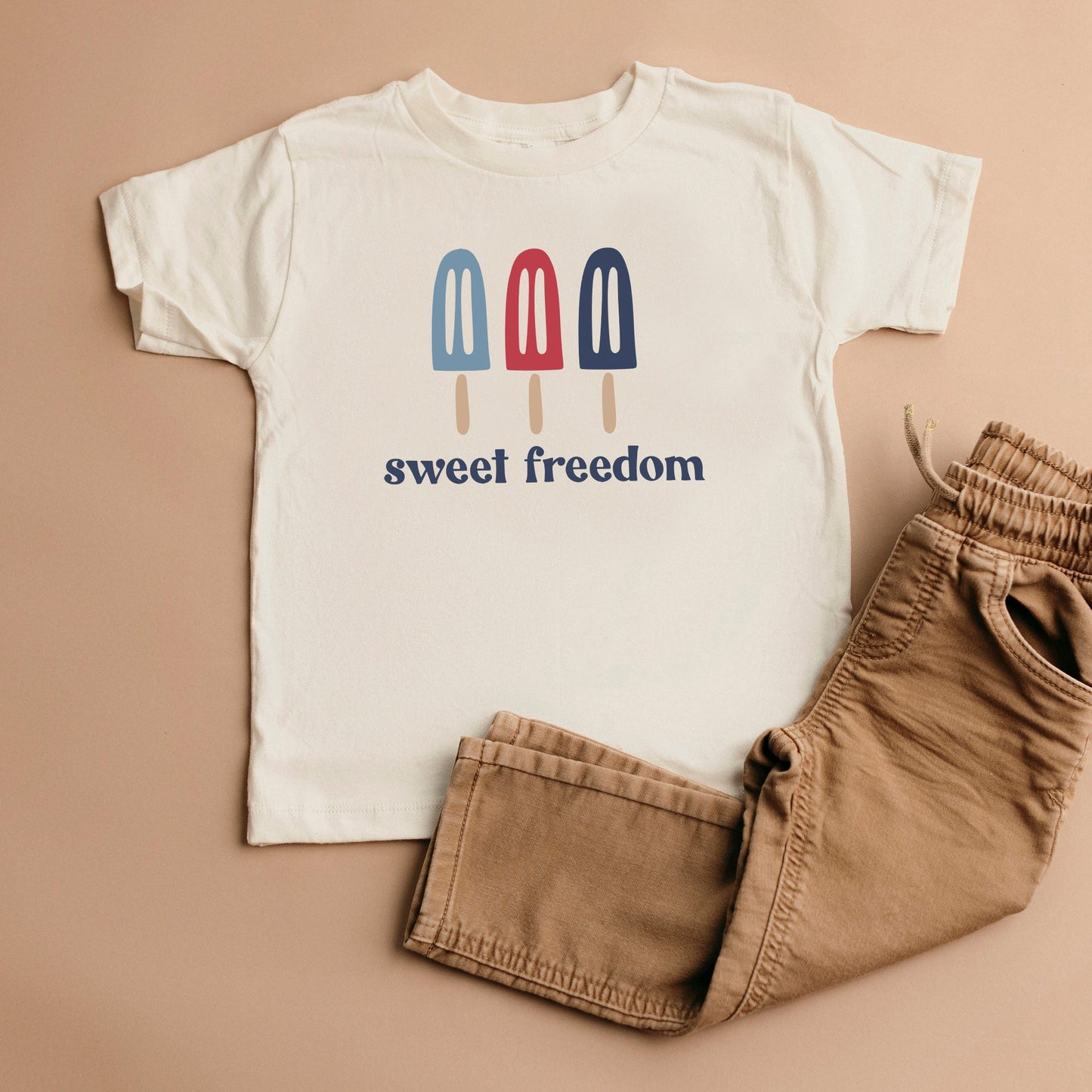 Sweet Freedom Popsicle | Youth Graphic Short Sleeve Tee