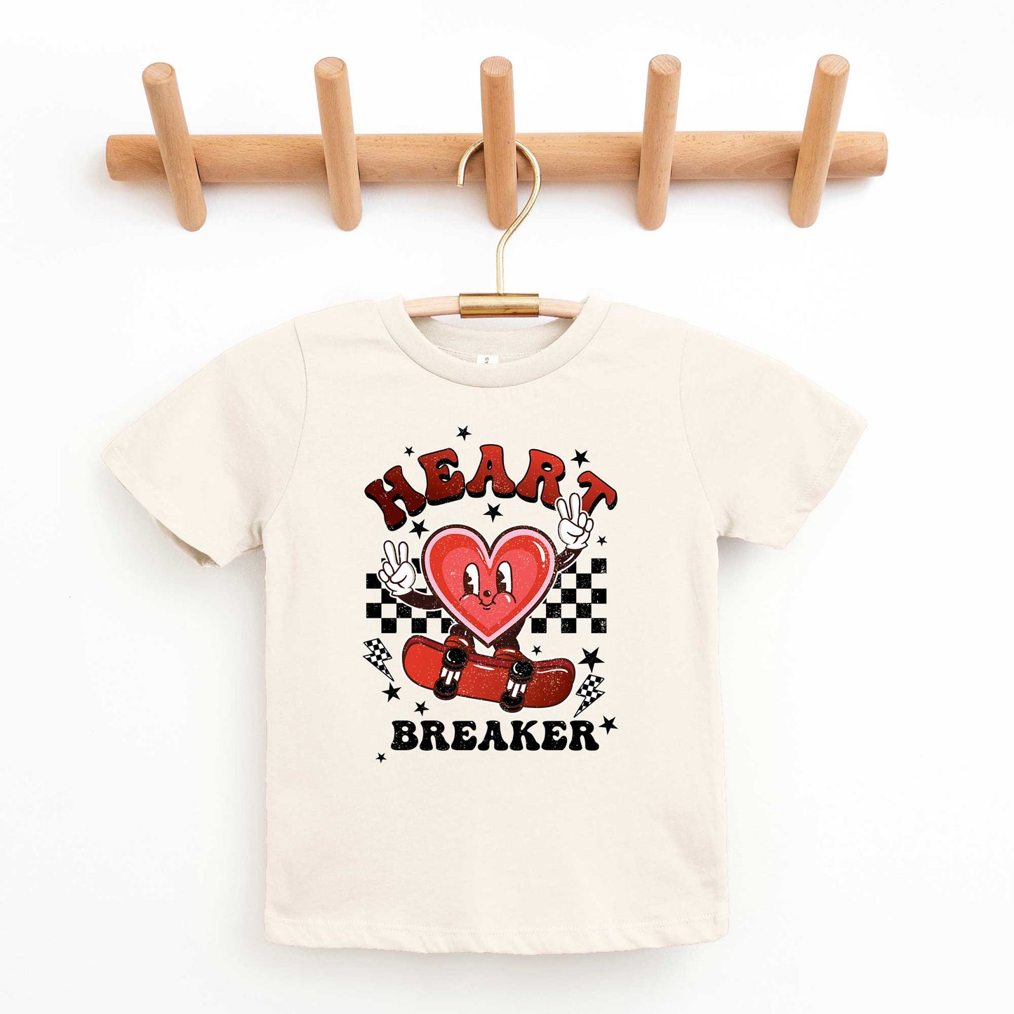 Heart Breaker Skater | Youth Short Sleeve Crew Neck
