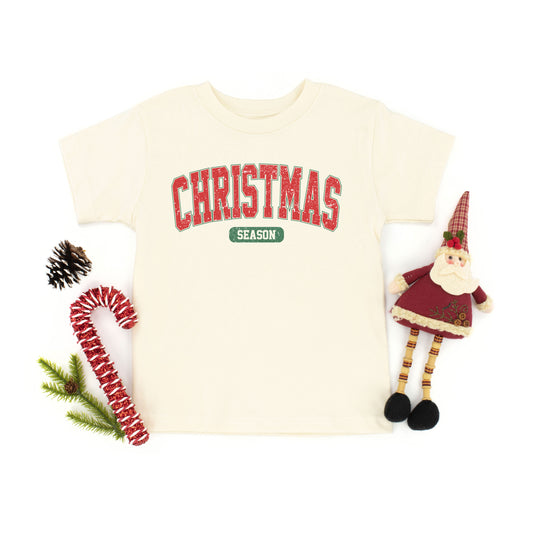 Varsity Christmas Season | Youth Graphic Short Sleeve Tee