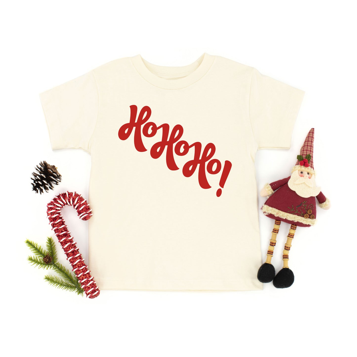 Diagonal Ho Ho Ho | Youth Graphic Short Sleeve Tee