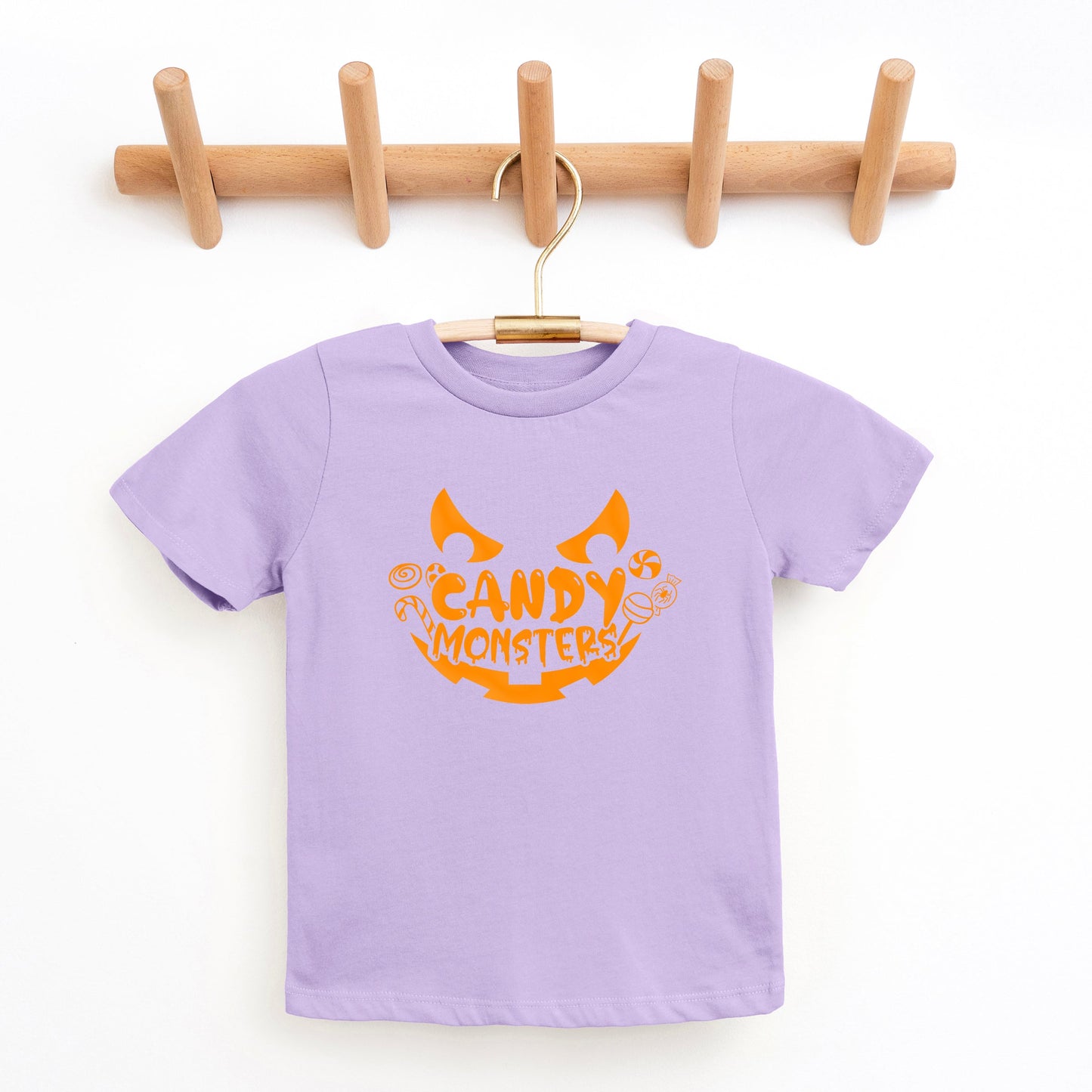 Candy Monster Puff Print | Youth Graphic Short Sleeve Tee