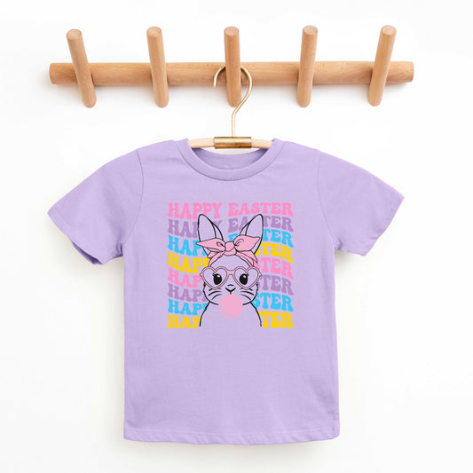 Groovy Easter Bunny | Youth Short Sleeve Crew Neck