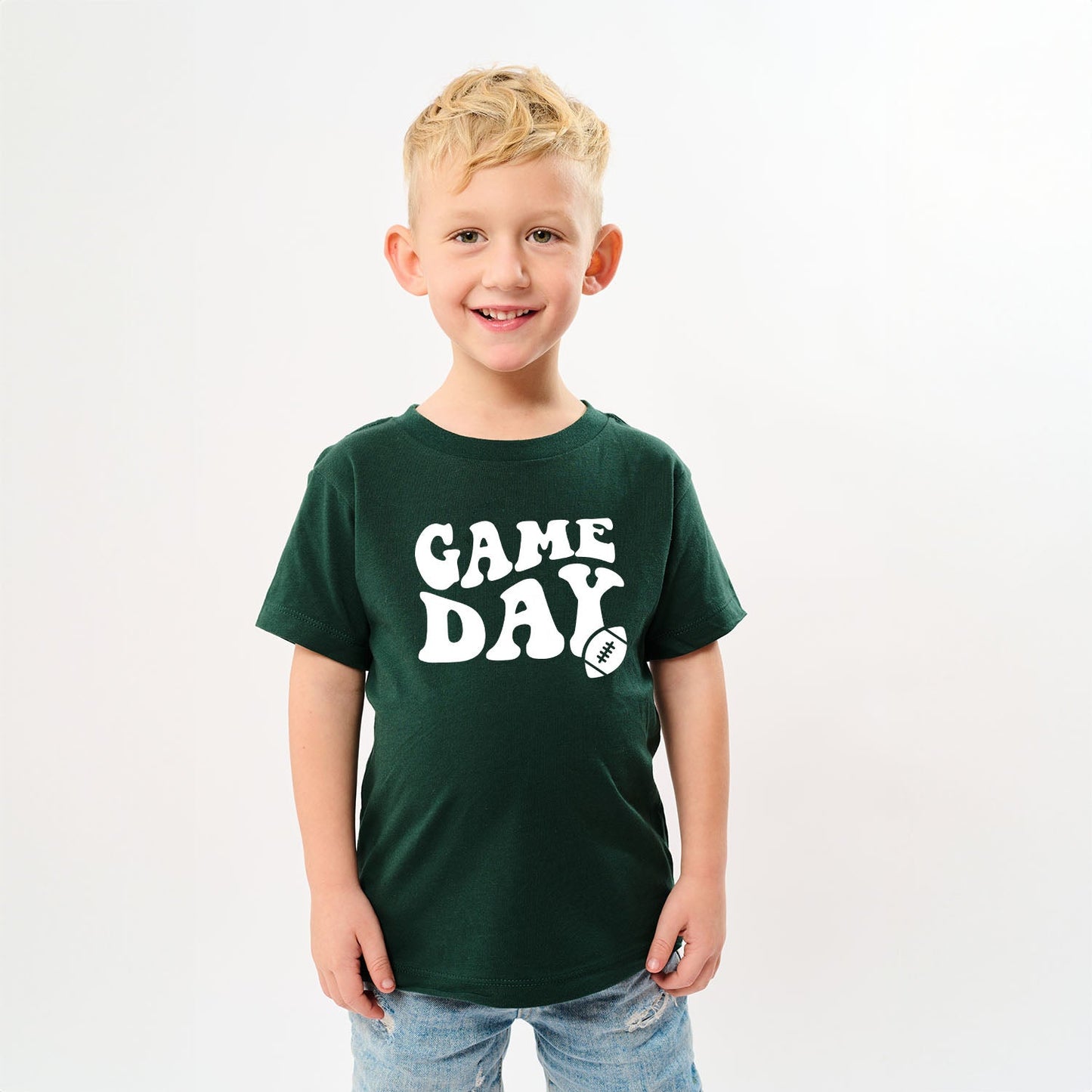Game Day Football | Youth Graphic Short Sleeve Tee