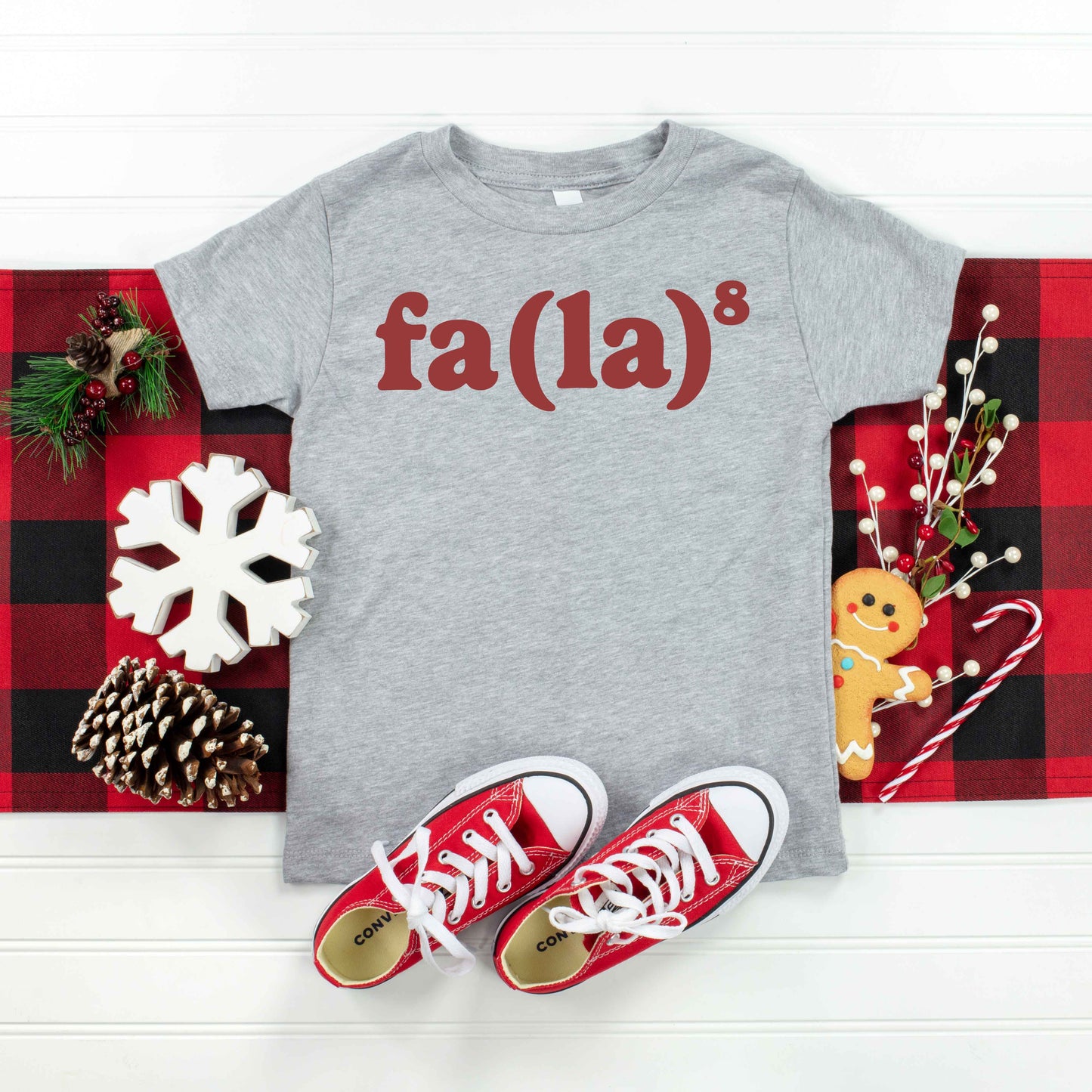 Fa La 8 | Toddler Graphic Short Sleeve Tee