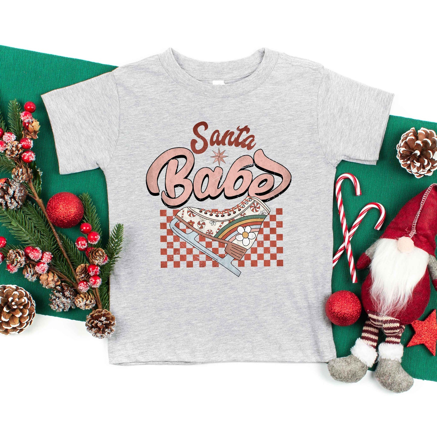 Santa Babe | Toddler Graphic Short Sleeve Tee