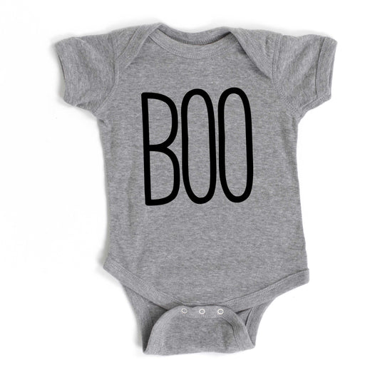 Boo Word | Baby Graphic Short Sleeve Onesie