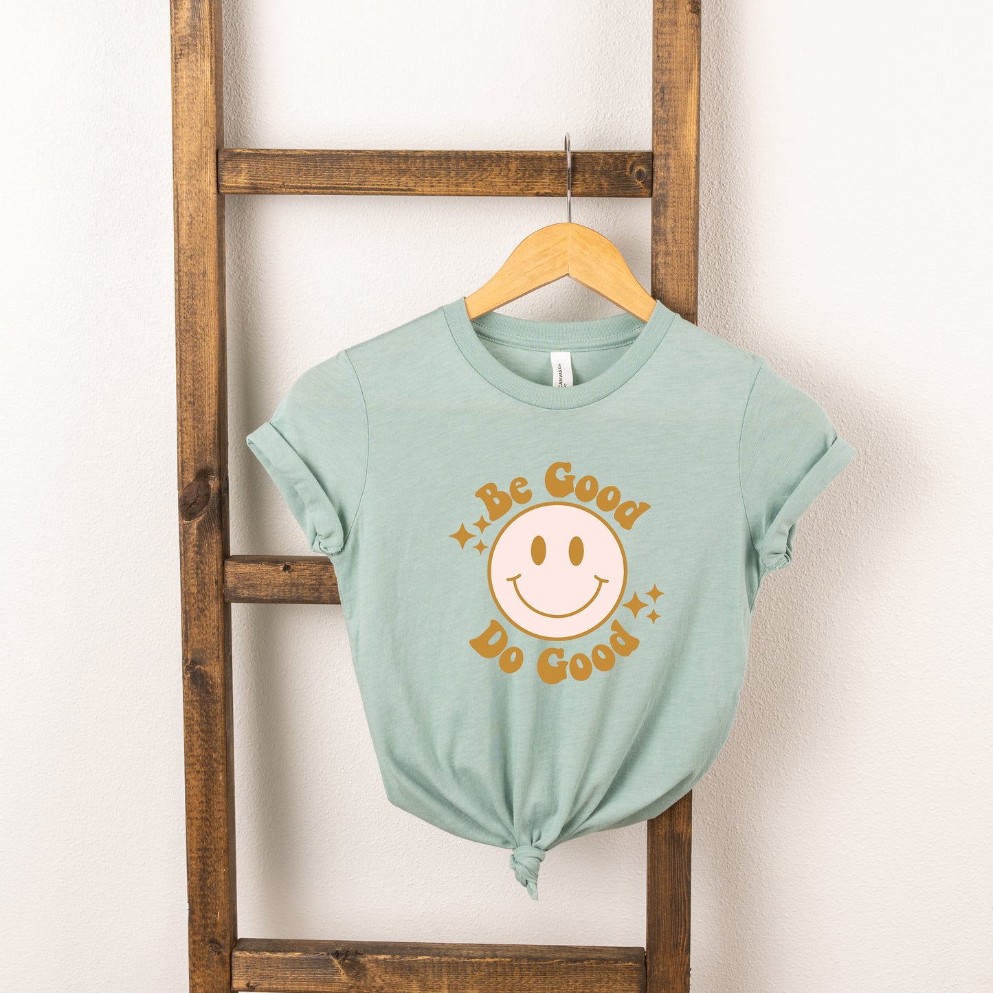 Be Good Do Good Smiley Face | Youth Short Sleeve Crew Neck