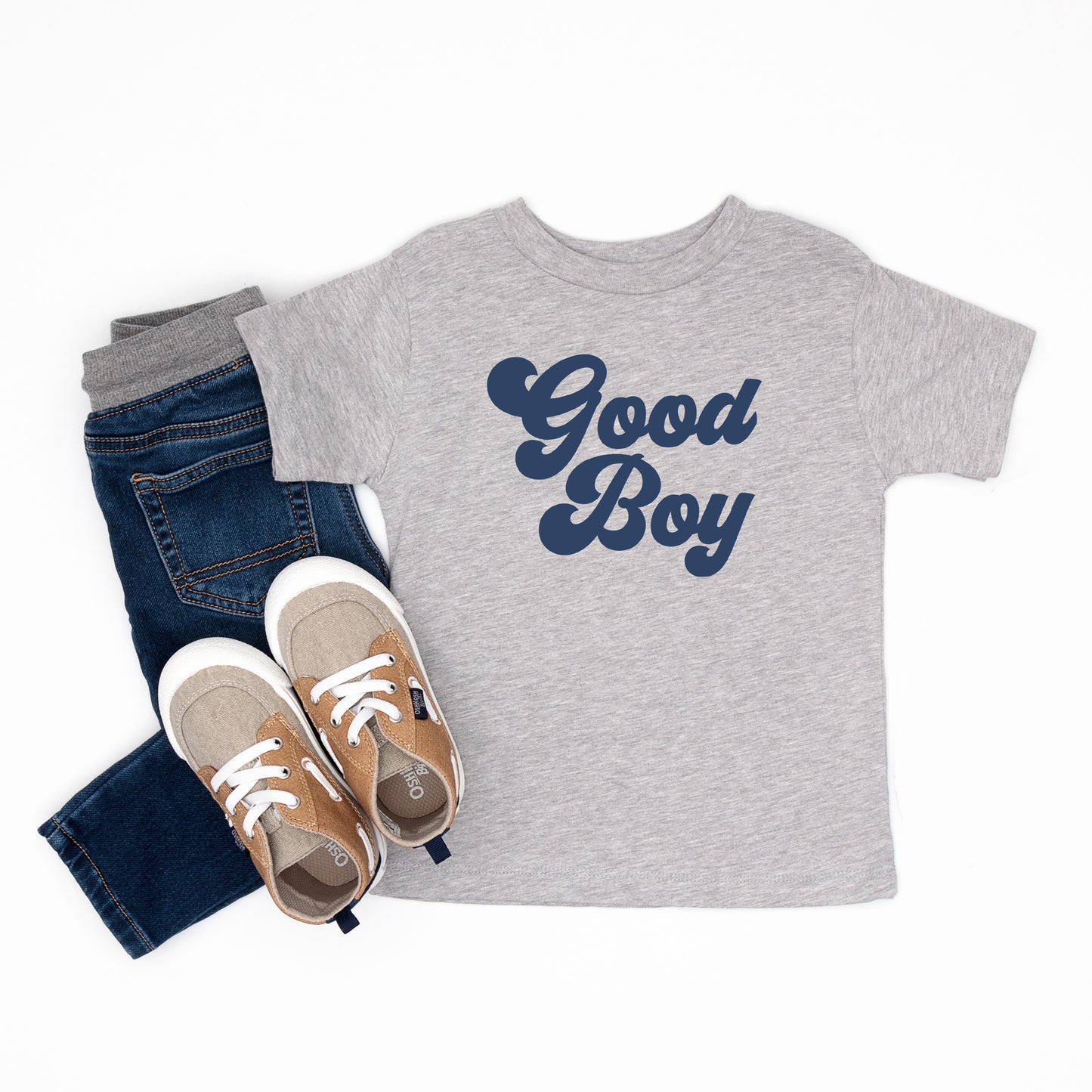 Good Boy Retro | Toddler Short Sleeve Crew Neck