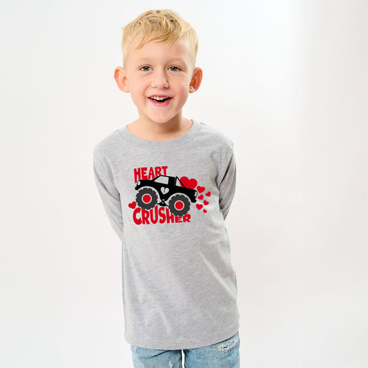 Heart Crusher | Toddler Graphic Long Sleeve Tee