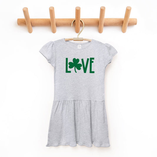 Love Clover | Toddler Graphic Dress