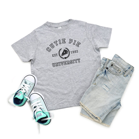 Cutie Pie University | Youth Graphic Short Sleeve Tee