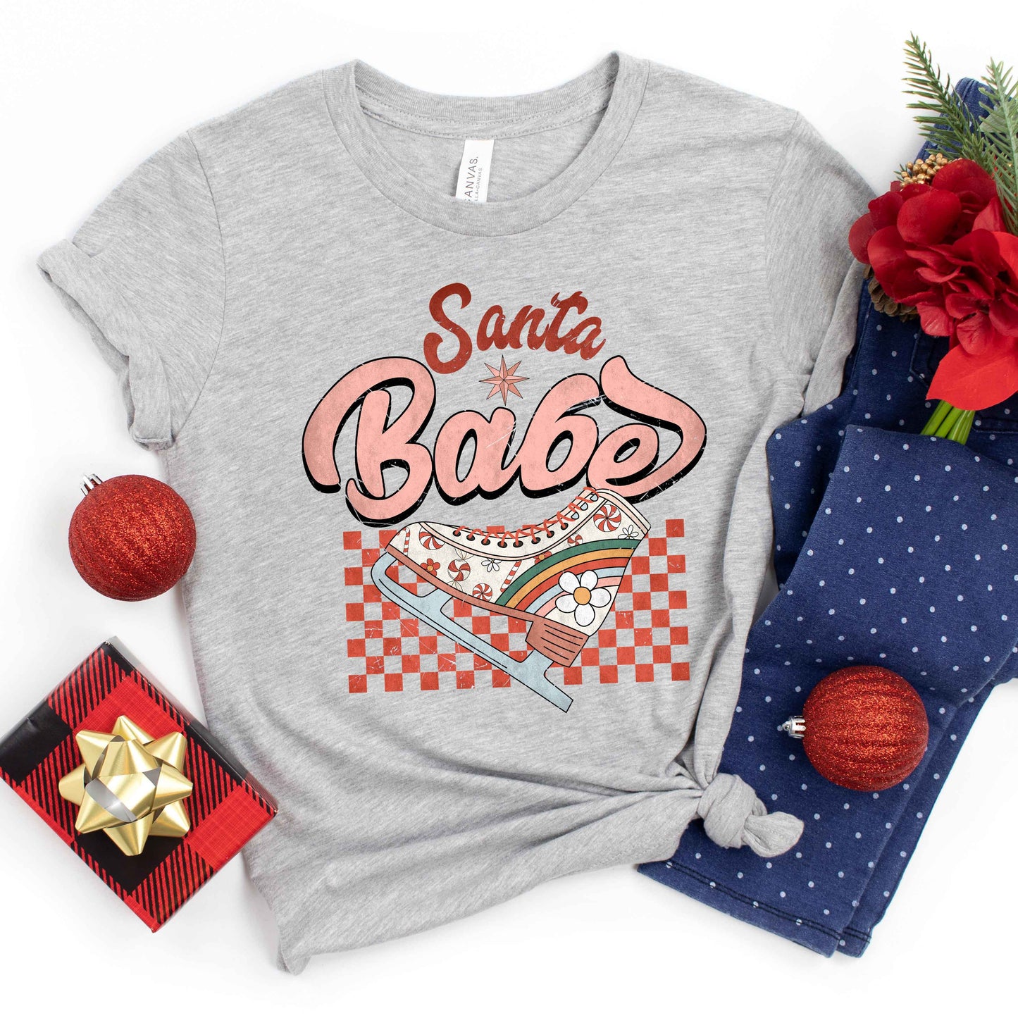 Santa Babe | Youth Graphic Short Sleeve Tee
