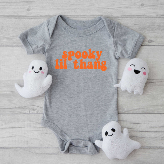 Spooky Lil Thang | Baby Graphic Short Sleeve Onesie